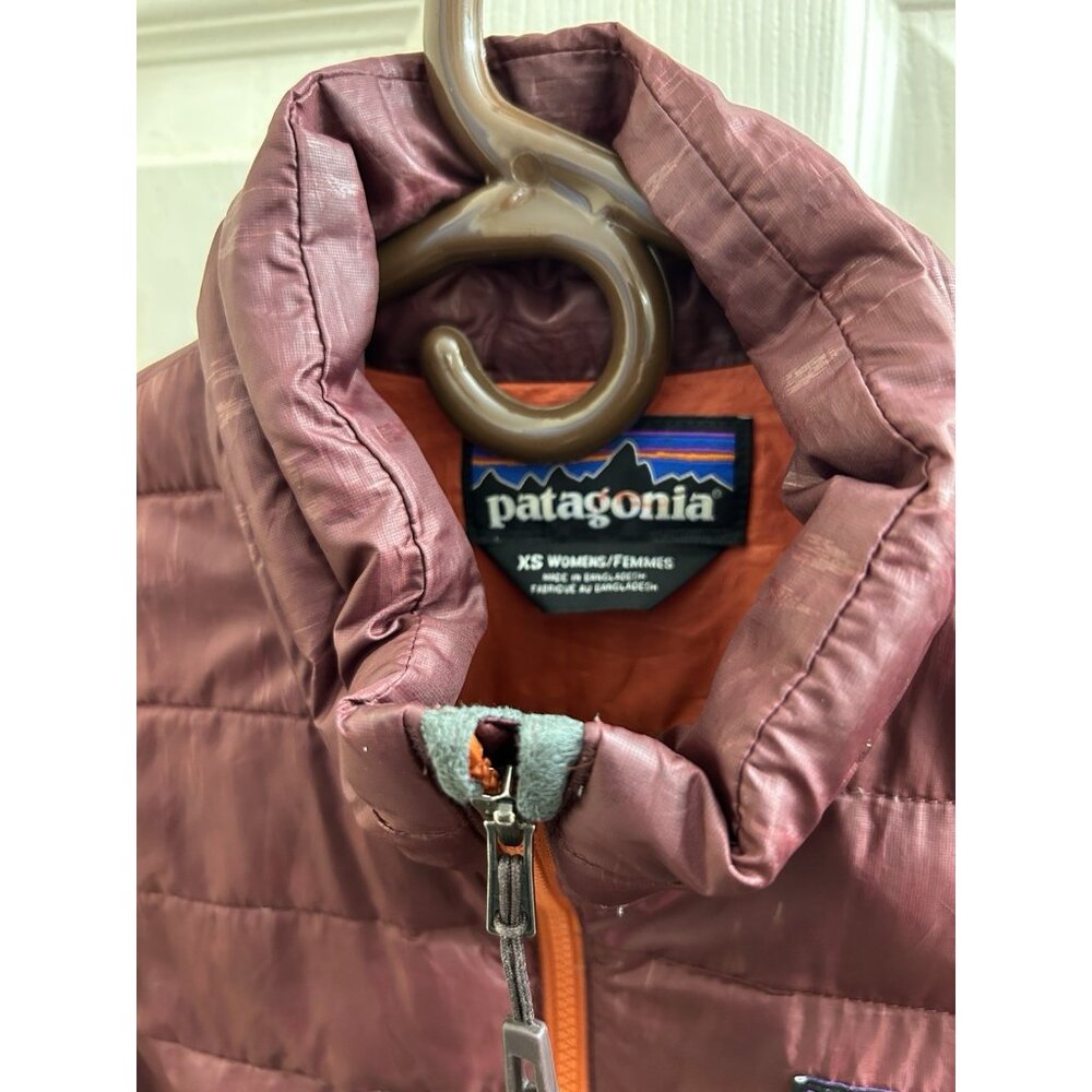 Patagonia Puff RN51884 Jacket Maroon  WMNS Size XS STY84683 - Picture 8 of 12